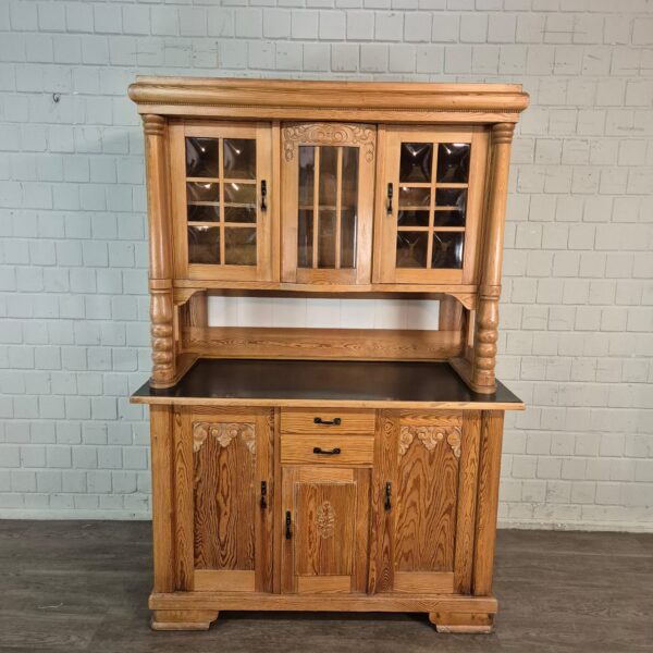 Buffetkast Kast Art Déco 1930 Grenen - Afbeelding 2