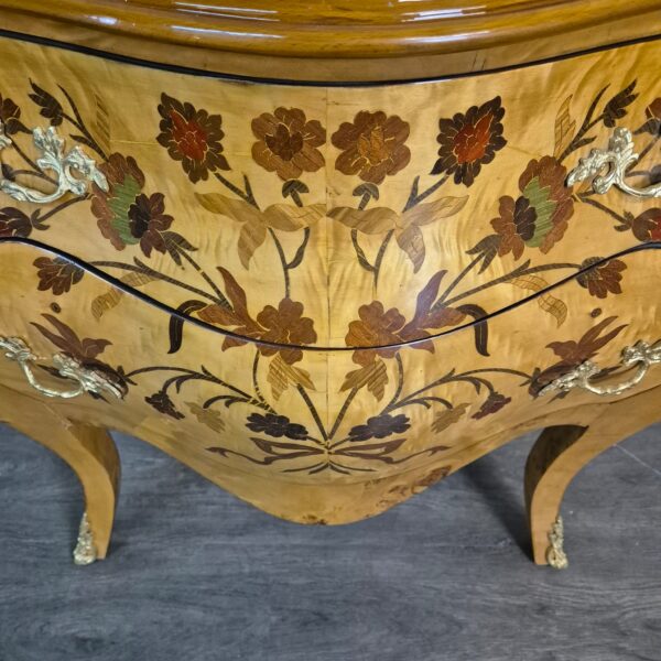 Commode Barokstijl Berken 1,46 m - Afbeelding 9