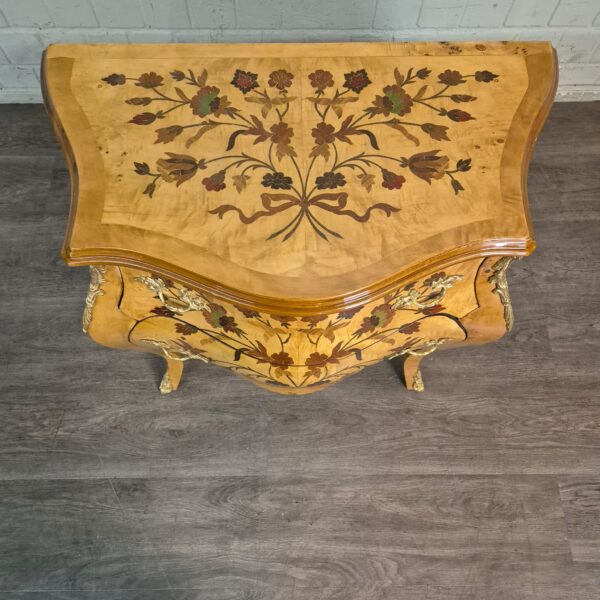 Commode Barokstijl Berken 1,46 m - Afbeelding 3