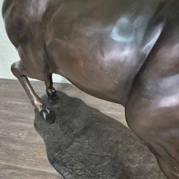 Beeld Tuinbeeld Paard Brons 1,77 m - Afbeelding 17