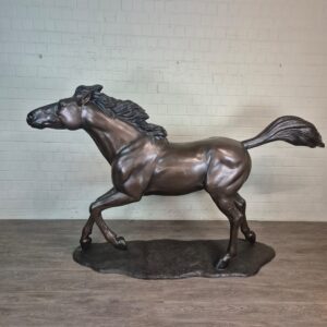 Beeld Tuinbeeld Paard Brons 1,77 m