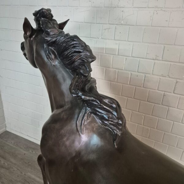 Beeld Tuinbeeld Paard Brons 1,77 m - Afbeelding 16