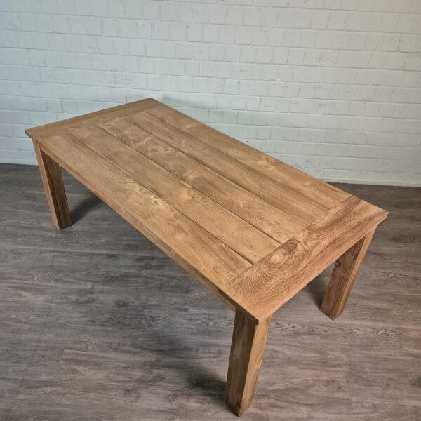 Tuintafel Eettafel Massief Hout 2,00 m x 1,01 m - Afbeelding 2