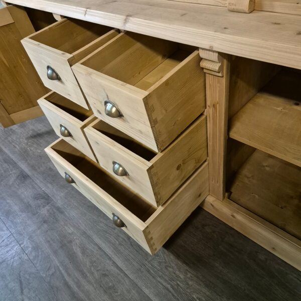 Winkelkast Boekenkast Grenen1,90 m - Afbeelding 14