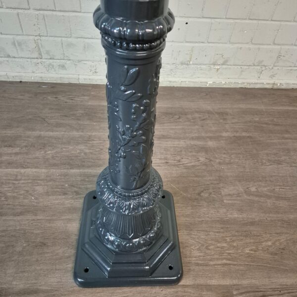 Lantaarn Tuinlamp Aluminium Grijs 2,70 m - Afbeelding 8