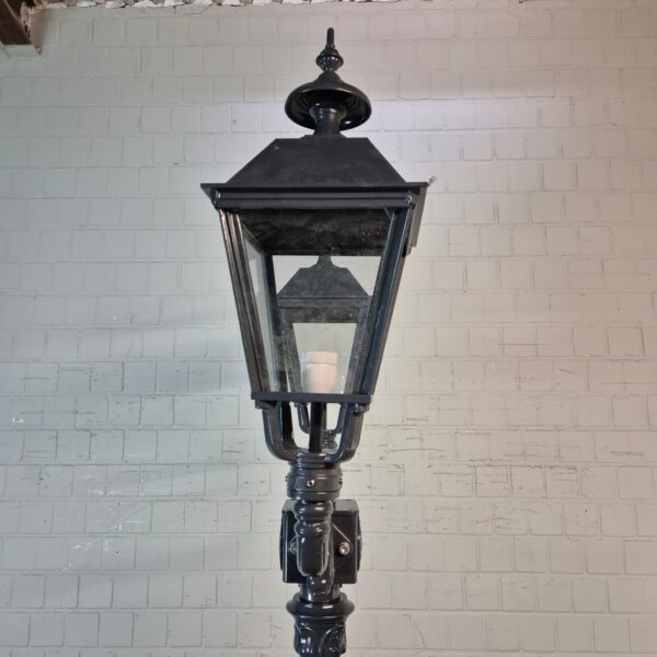 Lantaarn Tuinlamp Aluminium Grijs 2,70 m - Afbeelding 3