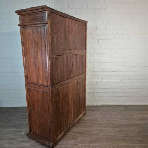Kast Kledingkast Koloniale Stijl Teak 1,47 m - Afbeelding 15