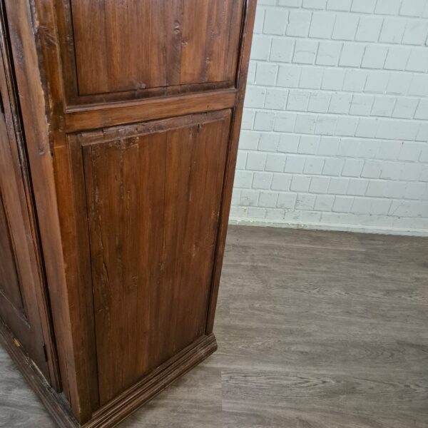Kast Kledingkast Koloniale Stijl Teak 1,47 m - Afbeelding 11