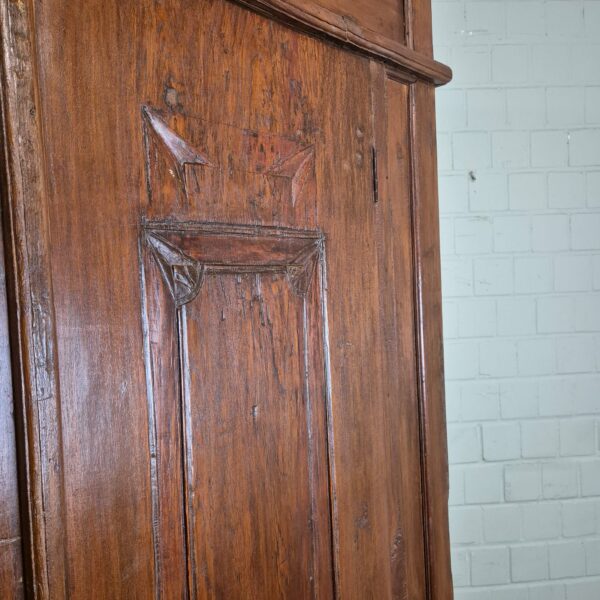 Kast Kledingkast Koloniale Stijl Teak 1,47 m - Afbeelding 10