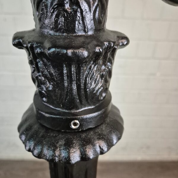 Lantaarn Tuinlamp Aluminium Zwart 2,40 m - Afbeelding 6