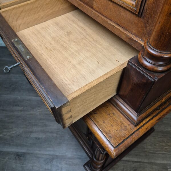 Vitrine Boekenkast Gründerzeit 1880 Noten - Afbeelding 17