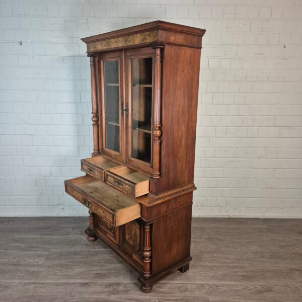 Vitrine Boekenkast Gründerzeit 1880 Noten - Afbeelding 15