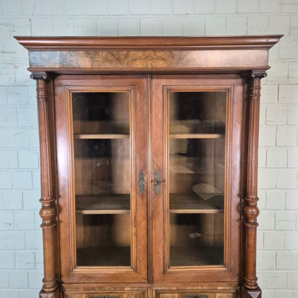 Vitrine Boekenkast Gründerzeit 1880 Noten - Afbeelding 4