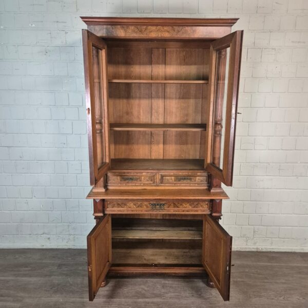 Vitrine Boekenkast Gründerzeit 1880 Noten - Afbeelding 13