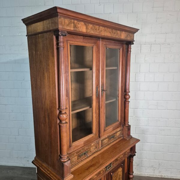 Vitrine Boekenkast Gründerzeit 1880 Noten - Afbeelding 6