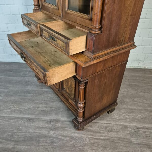 Vitrine Boekenkast Gründerzeit 1880 Noten - Afbeelding 16