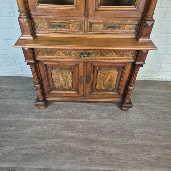 Vitrine Boekenkast Gründerzeit 1880 Noten - Afbeelding 5