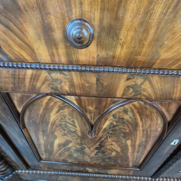 Buffetkast Kast Louis Philippe 1860 Mahonie - Afbeelding 10