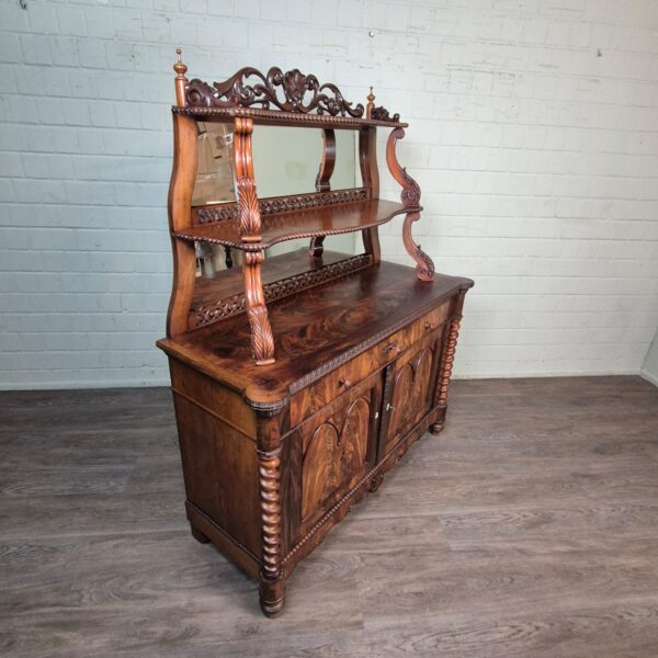 Buffetkast Kast Louis Philippe 1860 Mahonie