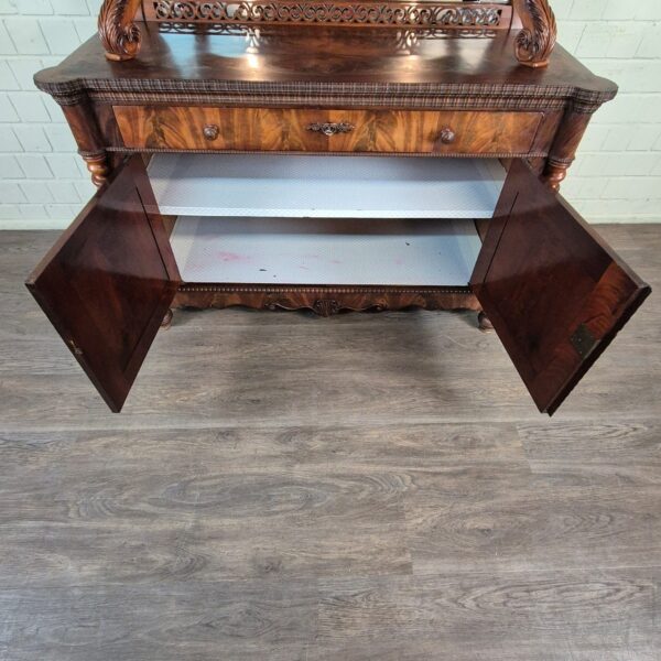 Buffetkast Kast Louis Philippe 1860 Mahonie - Afbeelding 20
