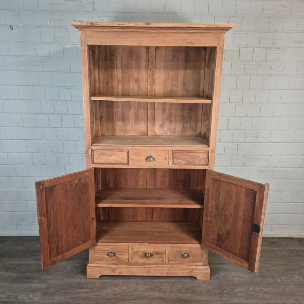 Kast Boekenkast Teak 1,09 m - Afbeelding 7