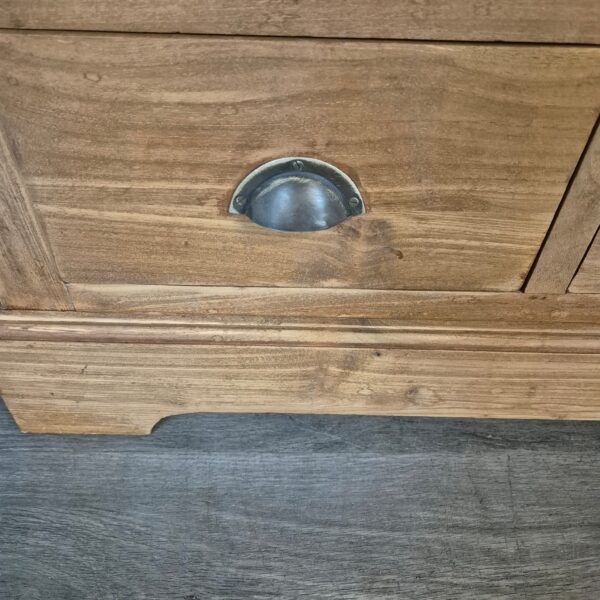 Kast Boekenkast Teak 1,09 m - Afbeelding 5