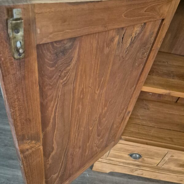 Kast Boekenkast Teak 1,09 m - Afbeelding 8