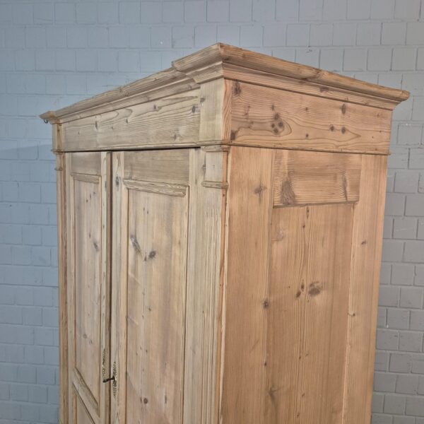 Kast Kledingkast Gründerzeit 1880 Grenen - Afbeelding 4