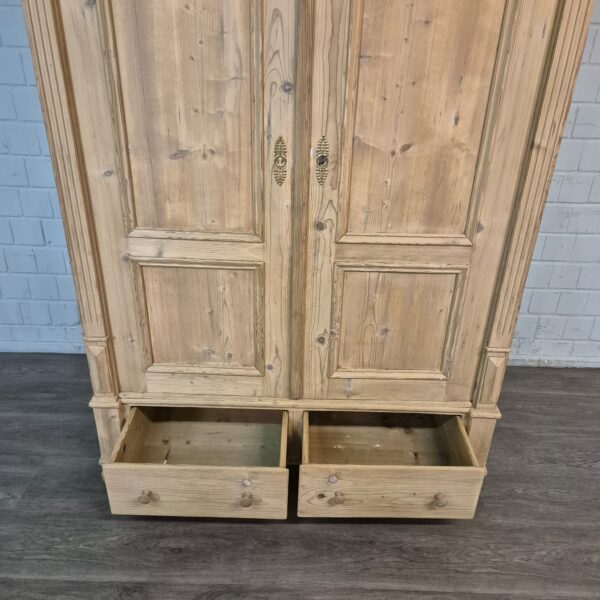 Kast Kledingkast Gründerzeit 1880 Grenen - Afbeelding 12