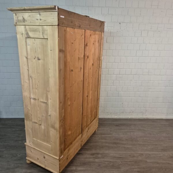 Kast Kledingkast Gründerzeit 1880 Grenen - Afbeelding 13
