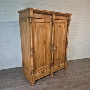 Kast Kledingkast Gründerzeit 1880 Eiken