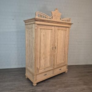 Kast Kledingkast Jugendstil 1900 Grenen