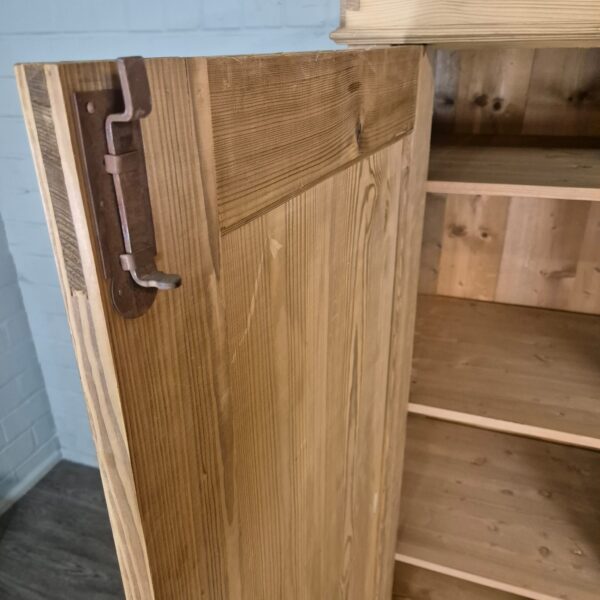 Kast Kledingkast Jugendstil 1900 Grenen - Afbeelding 15