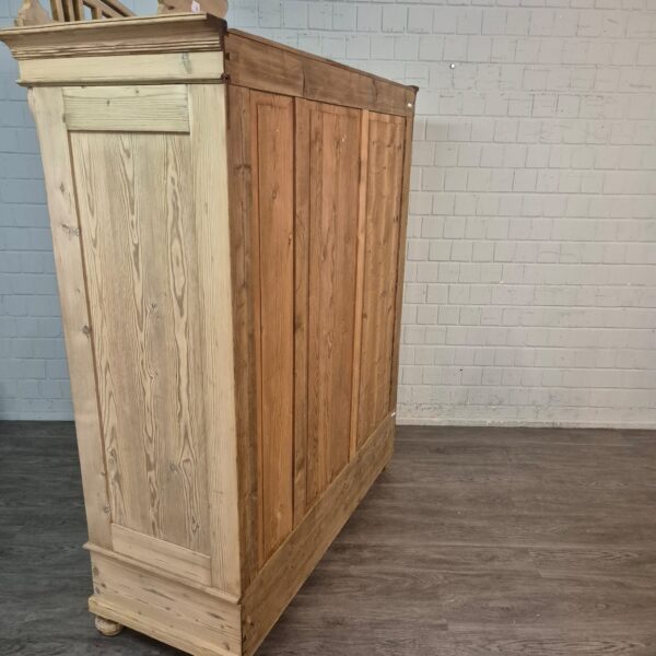 Kast Kledingkast Jugendstil 1900 Grenen - Afbeelding 17