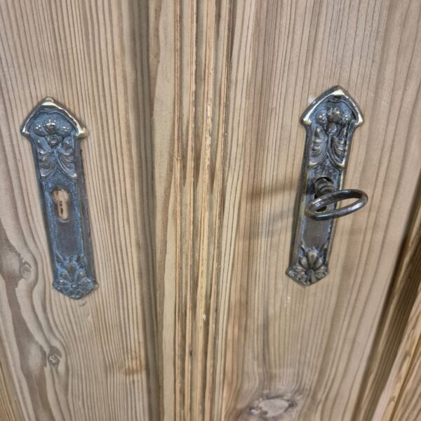 Kast Kledingkast Jugendstil 1900 Grenen - Afbeelding 7