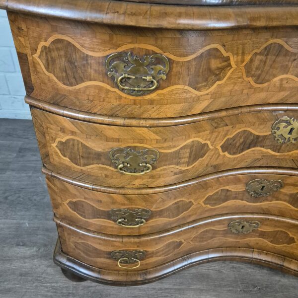 Barokcommode Commode Barok 1770 Noten - Afbeelding 6