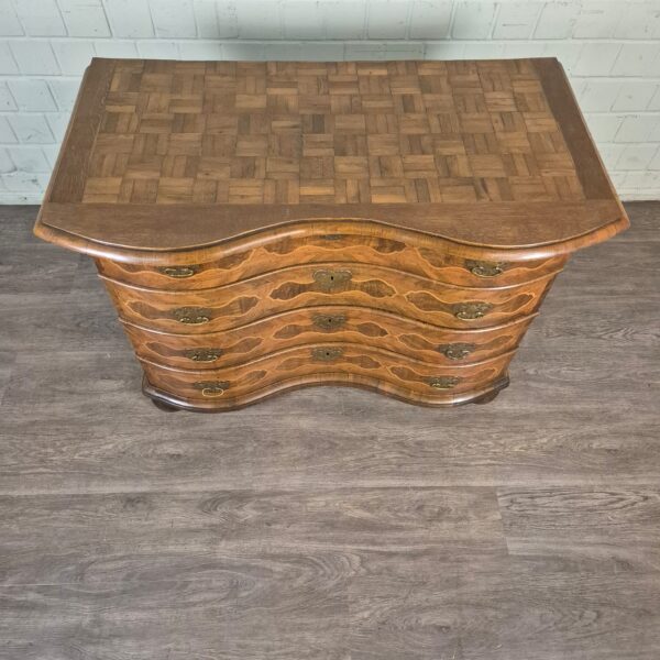 Barokcommode Commode Barok 1770 Noten - Afbeelding 4