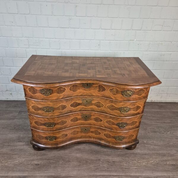 Barokcommode Commode Barok 1770 Noten - Afbeelding 2