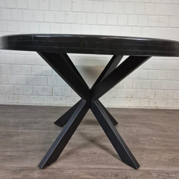 Tuintafel Marmeren Blad Ø 1,20 m - Afbeelding 9