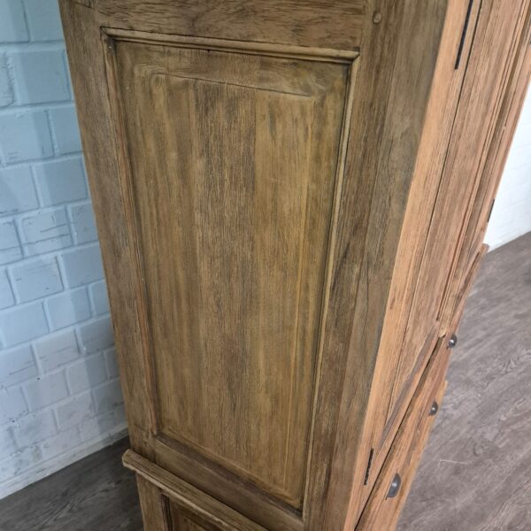 Kledingkast Teak 1,32 m - Afbeelding 5