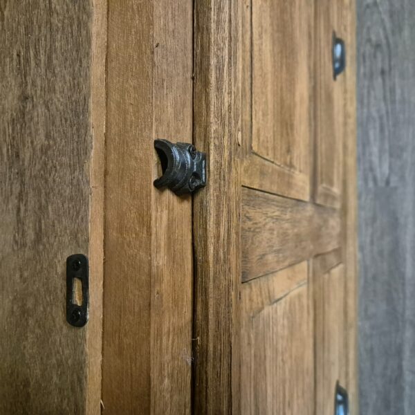 Kledingkast Teak 1,32 m - Afbeelding 8