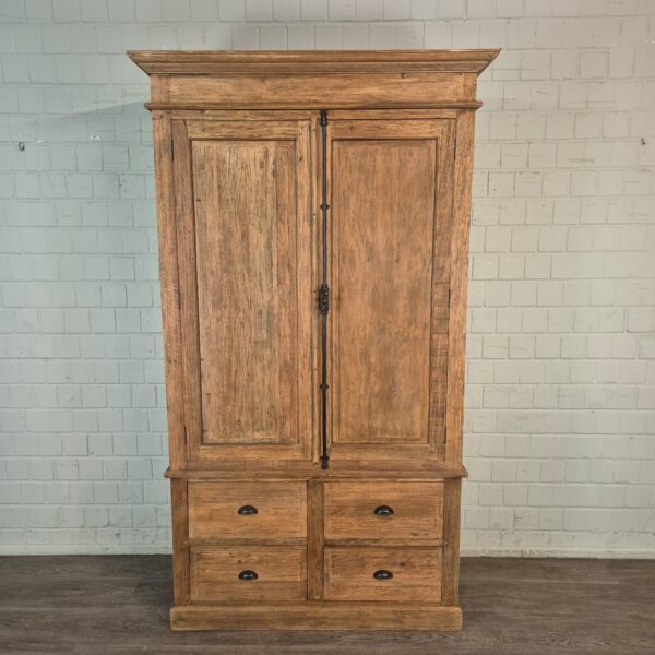 Kledingkast Teak 1,32 m - Afbeelding 2