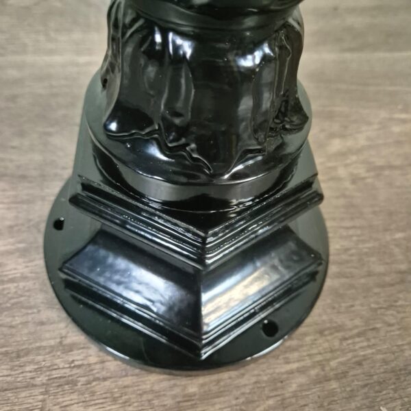 Set Tuinlampen Lantaarns Aluminium Zwart 1,10 m - Afbeelding 7