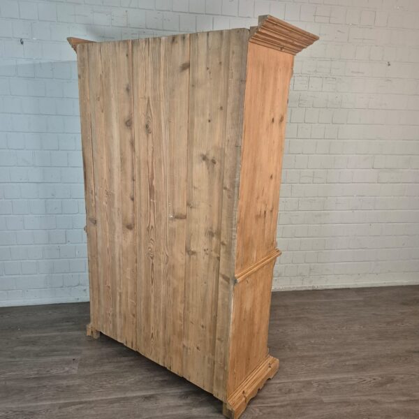 Kast Kledingkast Gründerzeit 1880 Grenen - Afbeelding 13
