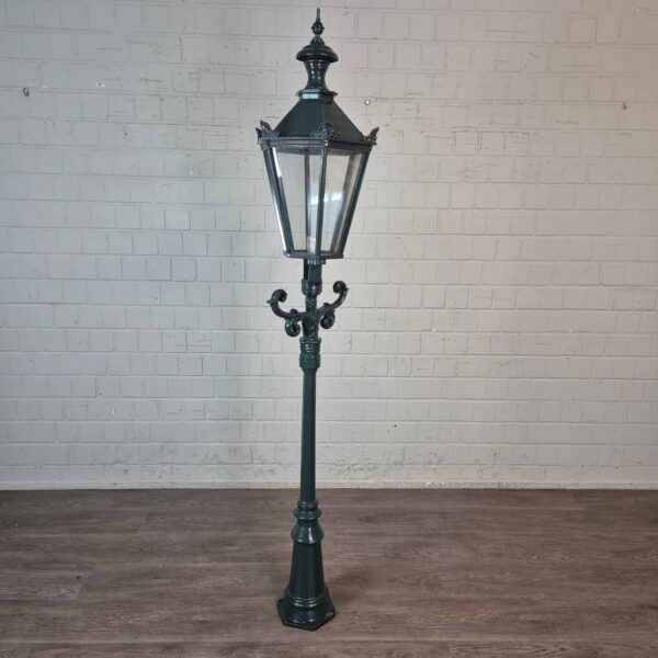 Lantaarn Tuinlamp Aluminium Groen 2,20 m