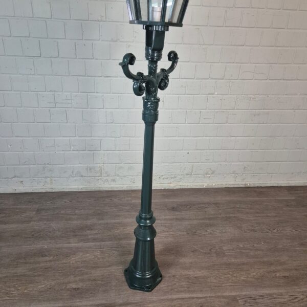 Lantaarn Tuinlamp Aluminium Groen 2,20 m - Afbeelding 9