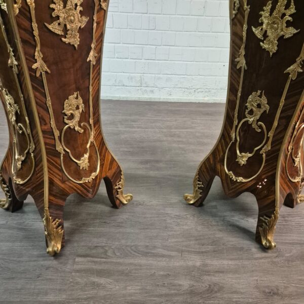 Set Zuilen Barokstijl Marmer Noten 1,50 m - Afbeelding 7
