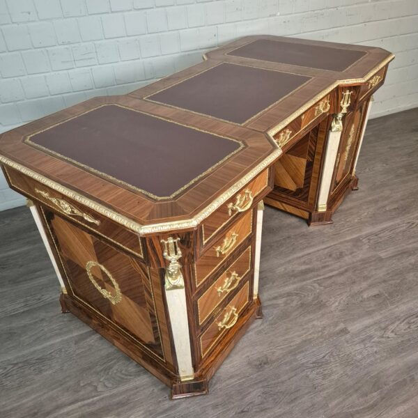 Bureau Noten Barokstijl 1,85 m - Afbeelding 3