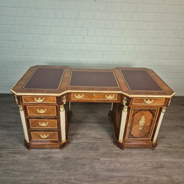 Bureau Noten Barokstijl 1,85 m - Afbeelding 2