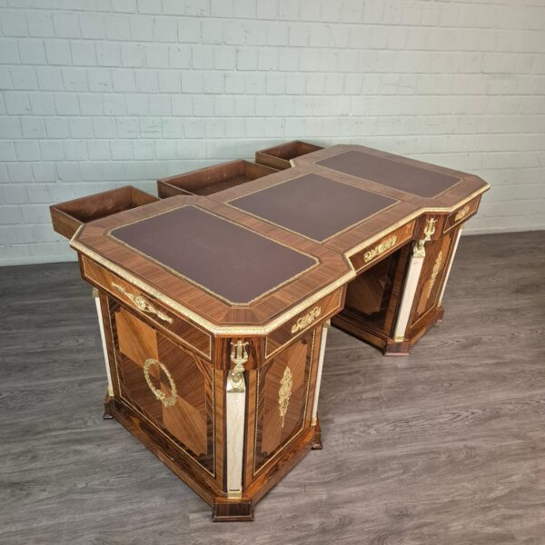 Bureau Noten Barokstijl 1,85 m - Afbeelding 17
